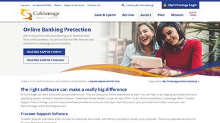 Online Banking Protection | MI, WI Credit Union | CoVantage CU