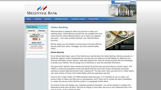 Millennial Bank - Banking and Online Banking - Alabama > Services ...