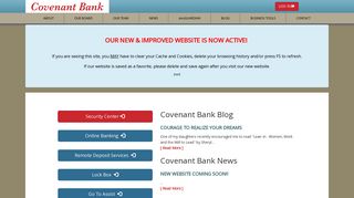 Log In at Covenant Bank, Doylestown - MileStone Bank