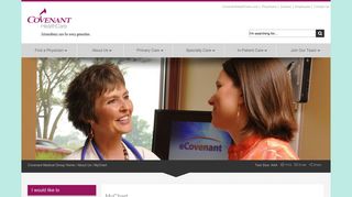 MyChart | Covenant Medical Group - Covenant HealthCare