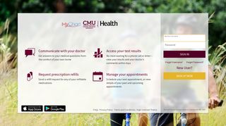 Your secure online health connection - MyChart - Login Page