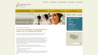 Brokers and Consultants - Coventry Health Care