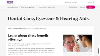Dental Care & Eyewear | Aetna Coventry Medicare