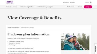 View Coverage & Benefits | Aetna Coventry Medicare