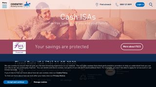 Cash ISAs | Savings | Coventry Building Society