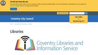 Libraries | Coventry City Council