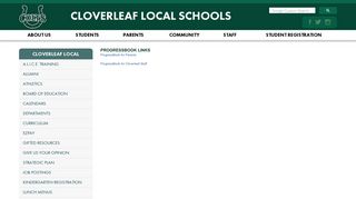 Progress Book - Cloverleaf Local Schools