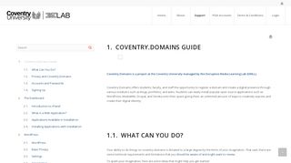 Docs – Coventry Domains