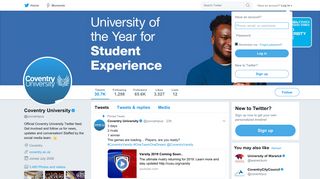 Coventry University (@covcampus) | Twitter