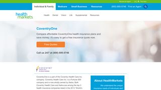 CoventryOne - Health Insurance | HealthMarkets