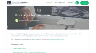Best Gadget Insurance 2019 - Bought By Many