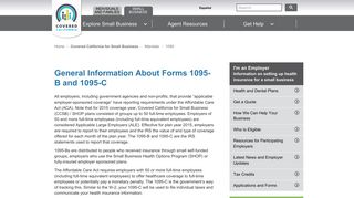1095 Forms - Covered California