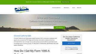 How Do I Get My Form 1095-A Online? - Covered California Q&A