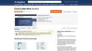 Cover-Letter-Now - Sitejabber