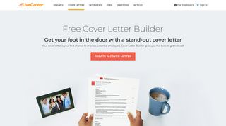 Free Online Cover Letter Builder | Easily Create Cover Letters ...