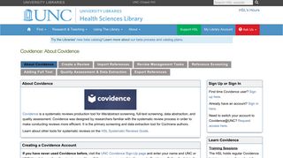 About Covidence - Covidence - LibGuides at University of North ...