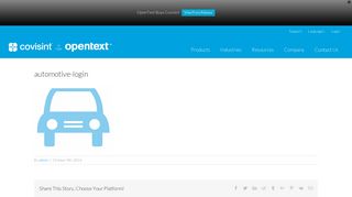 automotive-login | Covisint