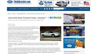 Just what does Covisint mean, anyway? - The Fabricator