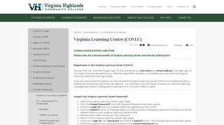Virginia Learning Center (COVLC) | Virginia Highlands Community ...