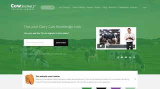 CowSignals Training Company | Dairy Cow Management Training