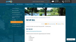 Pay My Bill – Cowlitz County Public Utility District - Cowlitz PUD