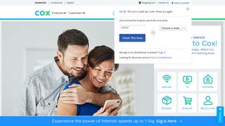 Cox Internet, Cable TV, Phone and Smart Home and Security