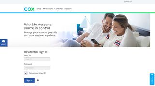 Sign In to Your Cox Account | Cox Communications