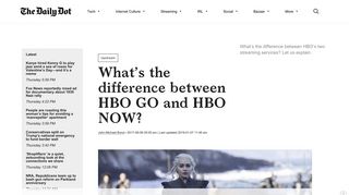 HBO GO vs. HBO NOW: What's the Difference Between the Two?