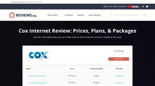 Cox Internet Review 2019 — Are The Packages Worth The Price?