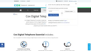 Explore Cox Digital Telephone Service | Cox Communications