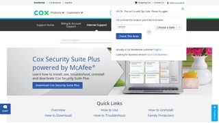 Cox Security Suite Plus powered by McAfee | Cox Communications