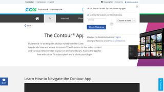 The Contour App | Cox Education Center