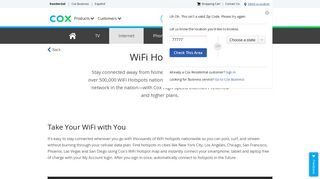 Explore & Find WiFi Hotspots | Cox Communications