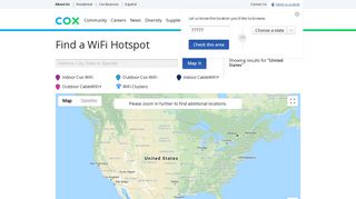 Find a WiFi Hotspot | Cox Communications