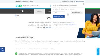 Explore Your In-Home WiFi | Cox Communications