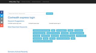 Coxhealth express login Search - InfoLinks.Top