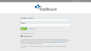 CoxHealth Express Patient Portal - iqHealth