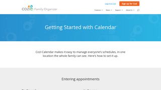 Getting Started with Cozi Calendar | Cozi Family Organizer