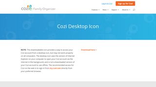 Cozi Desktop Icon | Cozi Family Organizer