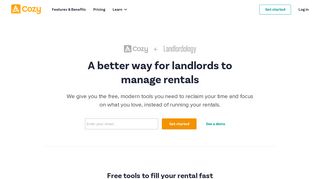 For Landlords - Free Tools To Manage Your Rentals - Cozy