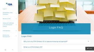 Login Help | CPA Ontario