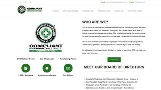Compliant Pharmacy Alliance - Independent Pharmacy Cooperative