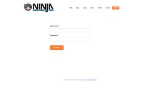 Login Form - Ninja CPA Review