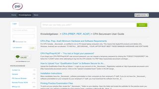 CPA Securexam User Guide - Knowledgebase - Powered by Kayako ...