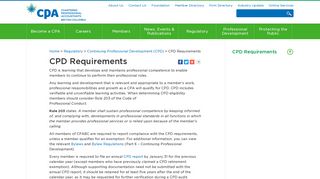 CPABC - CPD Requirements