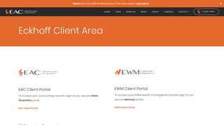 Eckhoff Client Area