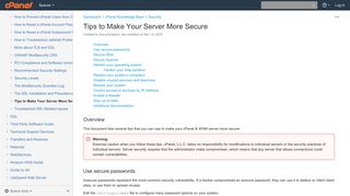 Tips to Make Your Server More Secure - cPanel Knowledge Base ...