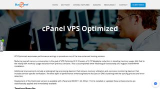 cPanel VPS Optimized | VPS With cPanel | Buy cPanel