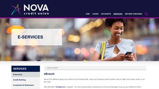 E-Services | Nova Credit Union