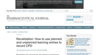 Revalidation: How to use planned and unplanned learning entries to ...